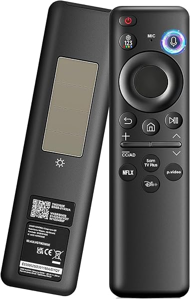 Voice Remote Control BN59-01312Q fit for All Samsung TV Remote, Replacement Remote Compatible for 2018-2023 All Samsung Smart Curved Frame QLED LED LCD 8K 4K TV - 4
