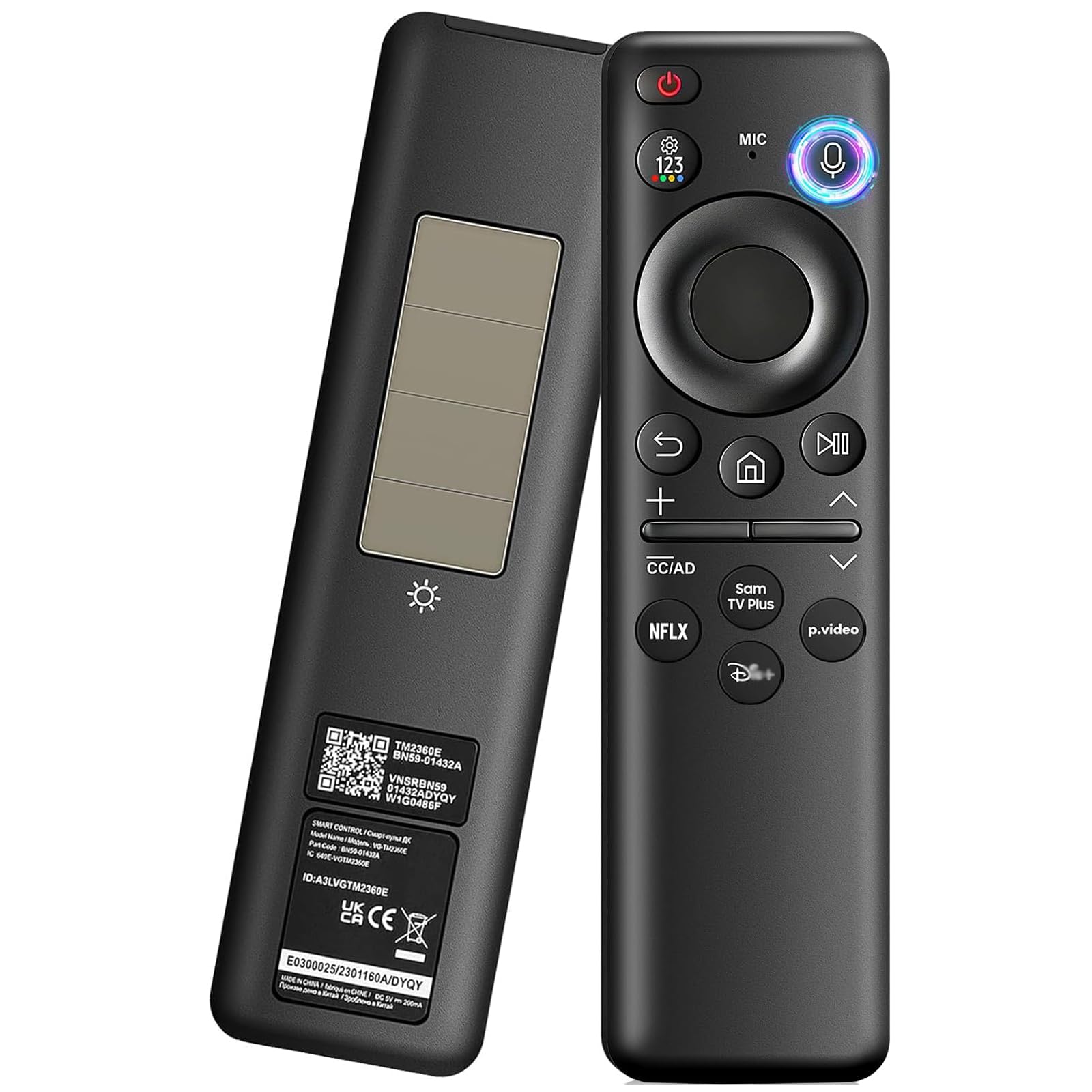 Replacement Remote fit for All Insignia TV and/Toshiba TV, Compatible with Insignia/Toshiba/Pioneer/AMZ Omni/AMZ 4-Series TVs — view 5