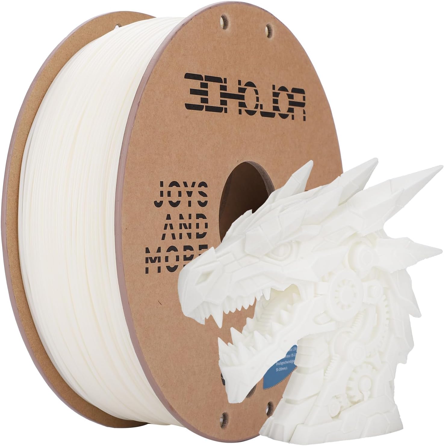 3DHoJor ABS Filament 1.75mm, ABS 1kg Spool (2.2lbs),3D Printer Filament,Dimensional Accuracy +/- 0.03 mm, Fit Most FDM Printer-Red