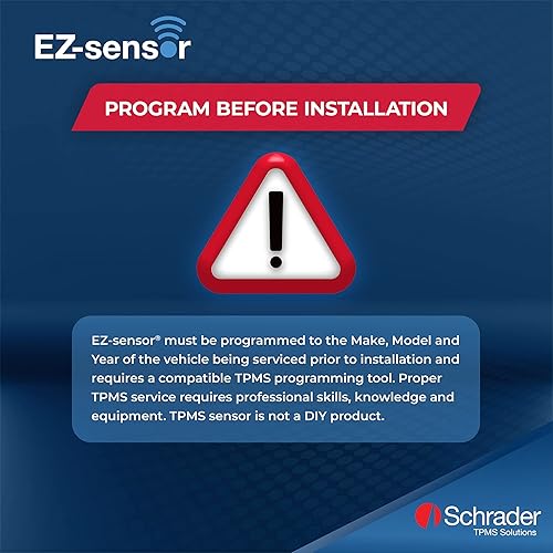 Vista 6 de Sensor Schrader 33500 TPMS Sensor (1 sensor programable 315/314.9/433 MHz EZ por caja)