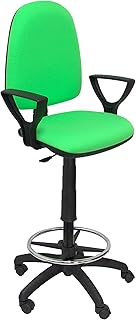 Piqueras y Crespo Taburete Ayna Bali Verde Pistacho Brazos fijos, Talla Unica