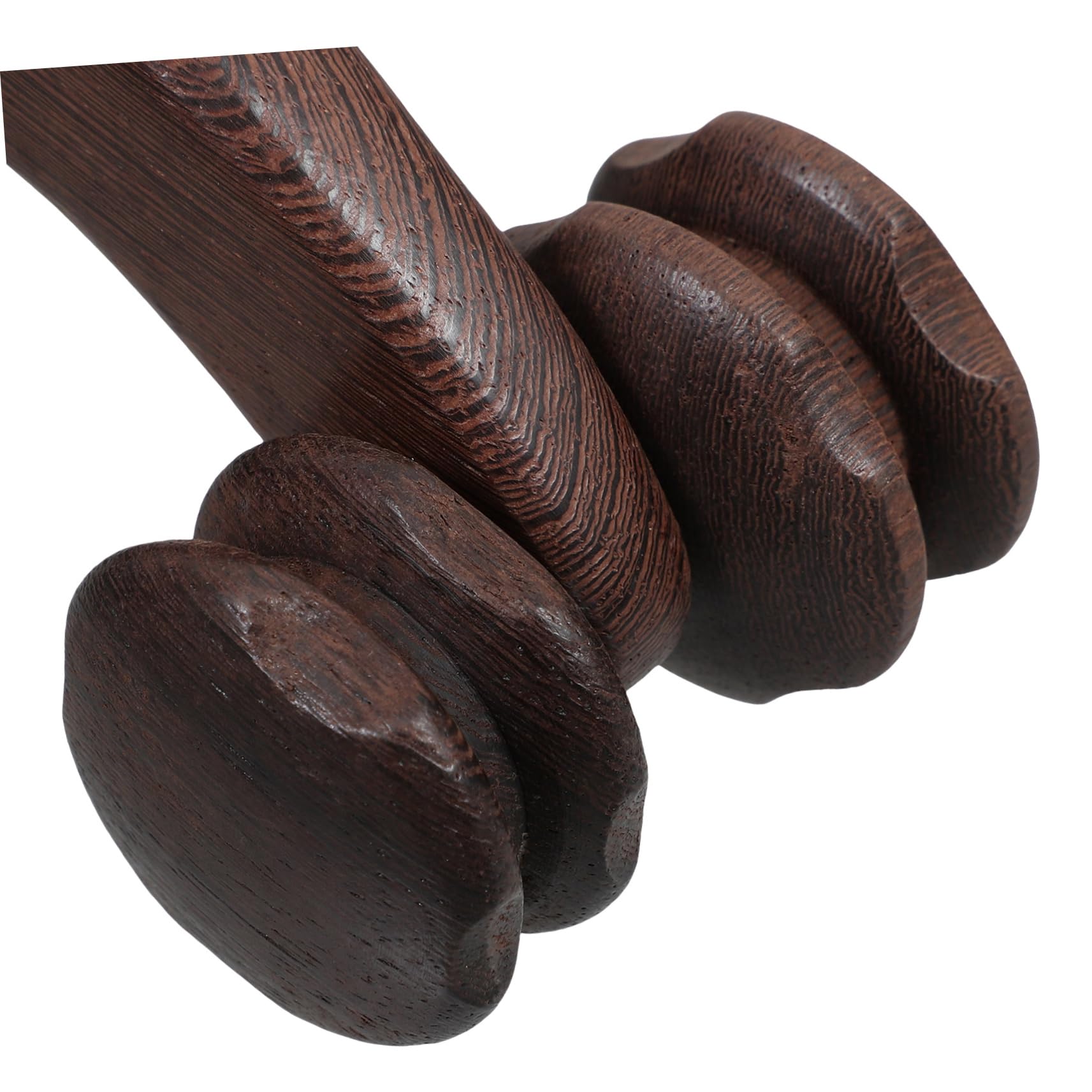 Juego de 2 Rodillos de Madera para Masaje Corporal de Madera