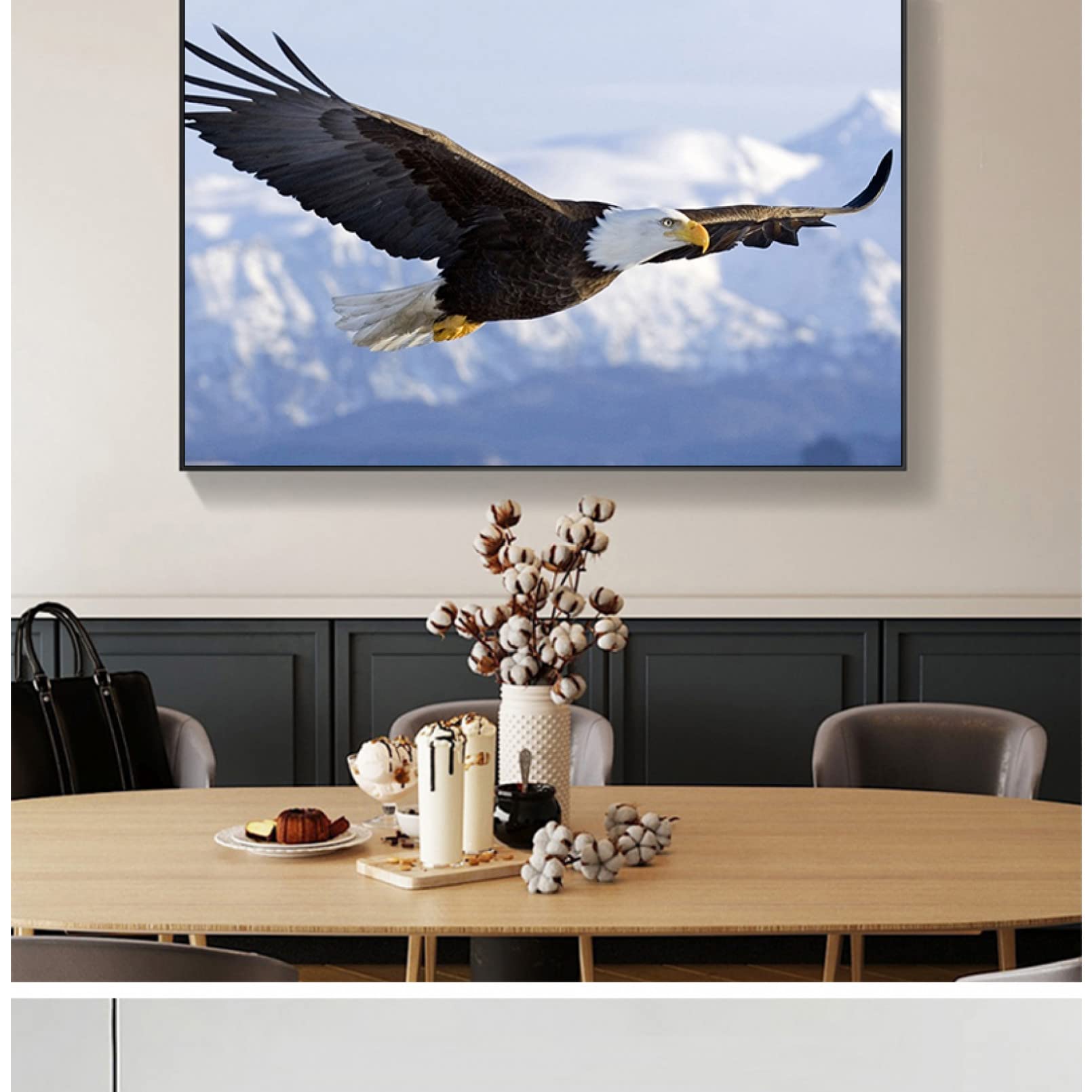 Cuadros de decoración para sala de estar: elimina las paredes vacías con arte de animales