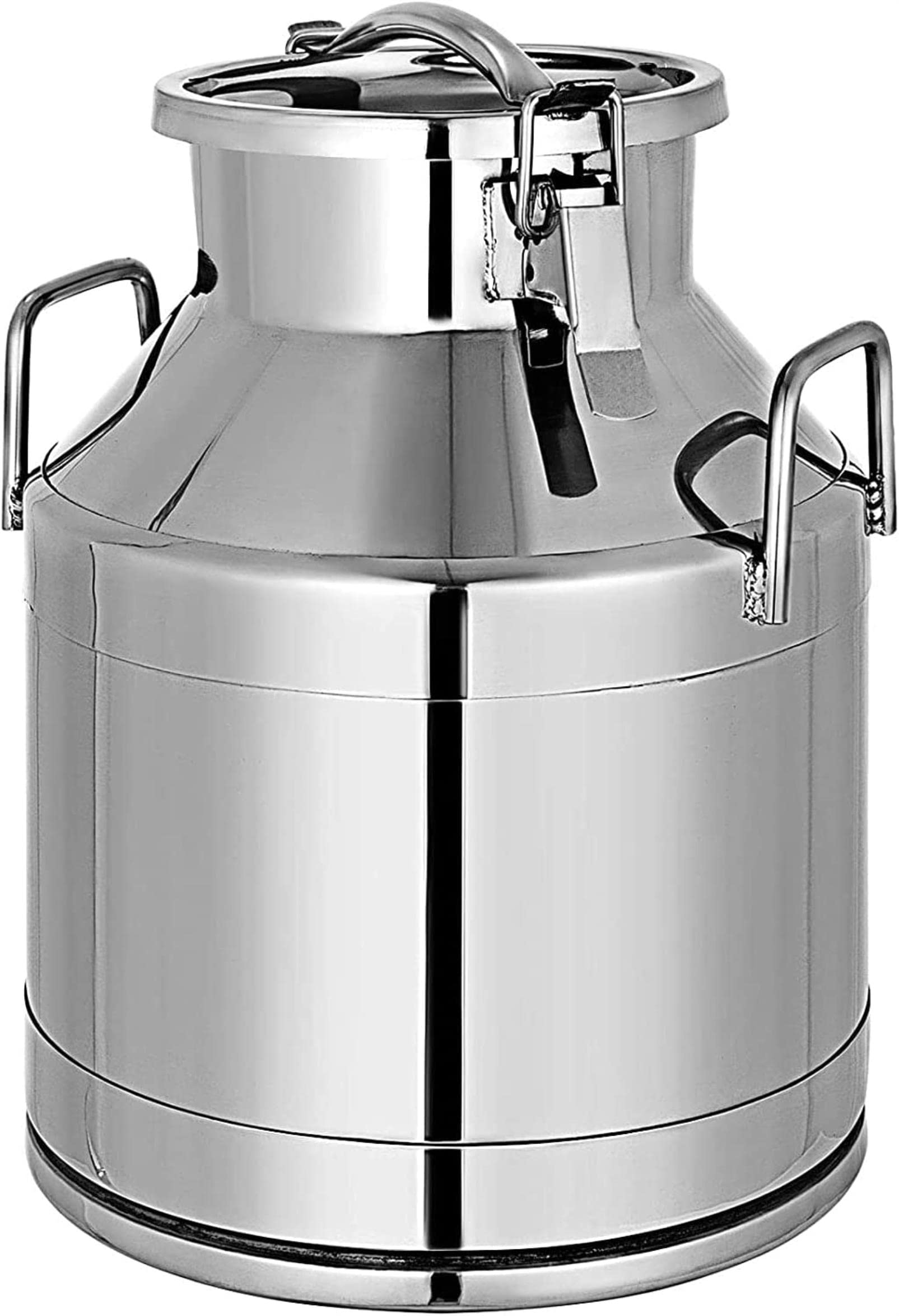 Lechera, Cubo De Leche De Acero Inoxidable, Cubo para Vino, Cubo, Jarra con Tapa Sellada para Almacenamiento Y Transporte,35L