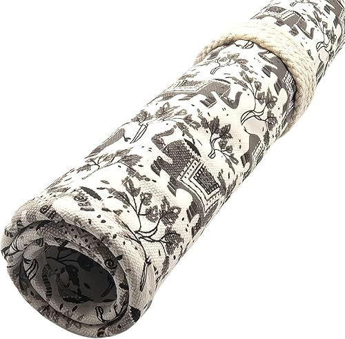 Miniatura 31 de Funny live Soporte para pinceles de pintura, pinceles de pintura para artistas y organizador de almacenamiento, bolsa enrollable, protege