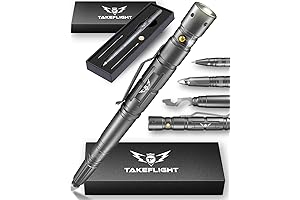 TF TAKEFLIGHT Tactical Pen - Self Defense Pen with Flashlight