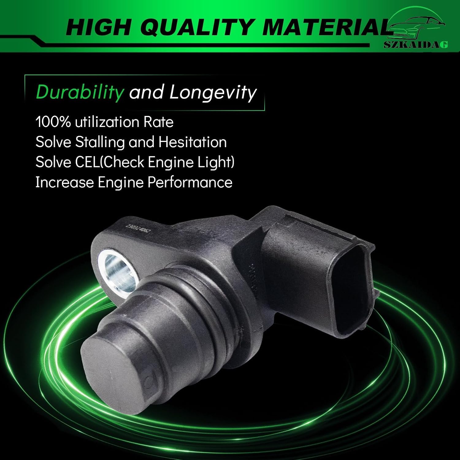 Camshaft Position Sensor for:-Honda 2008-2012 Accord, 2012-2015 Civic, 2010-2014 CRV, 2012-2015 Crosstour for:-Acura 2013-2015 ILX 2010-2014 Tsx Replacement OE# 37510R40A01