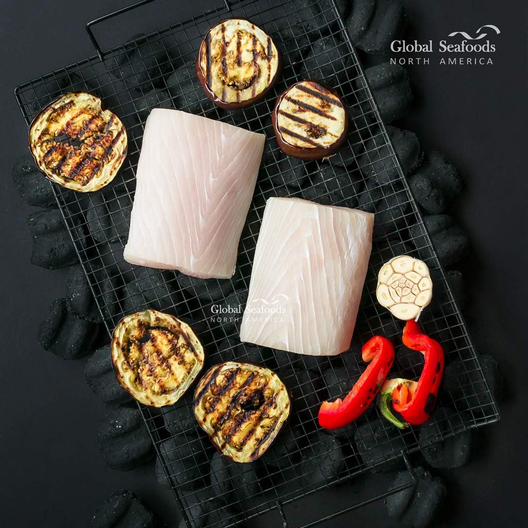Global Seafoods - Mahi Mahi Portions - 6 oz Fillet Portions 10 lbs | Dolphin Fish | Frozen Fish | Seafood
