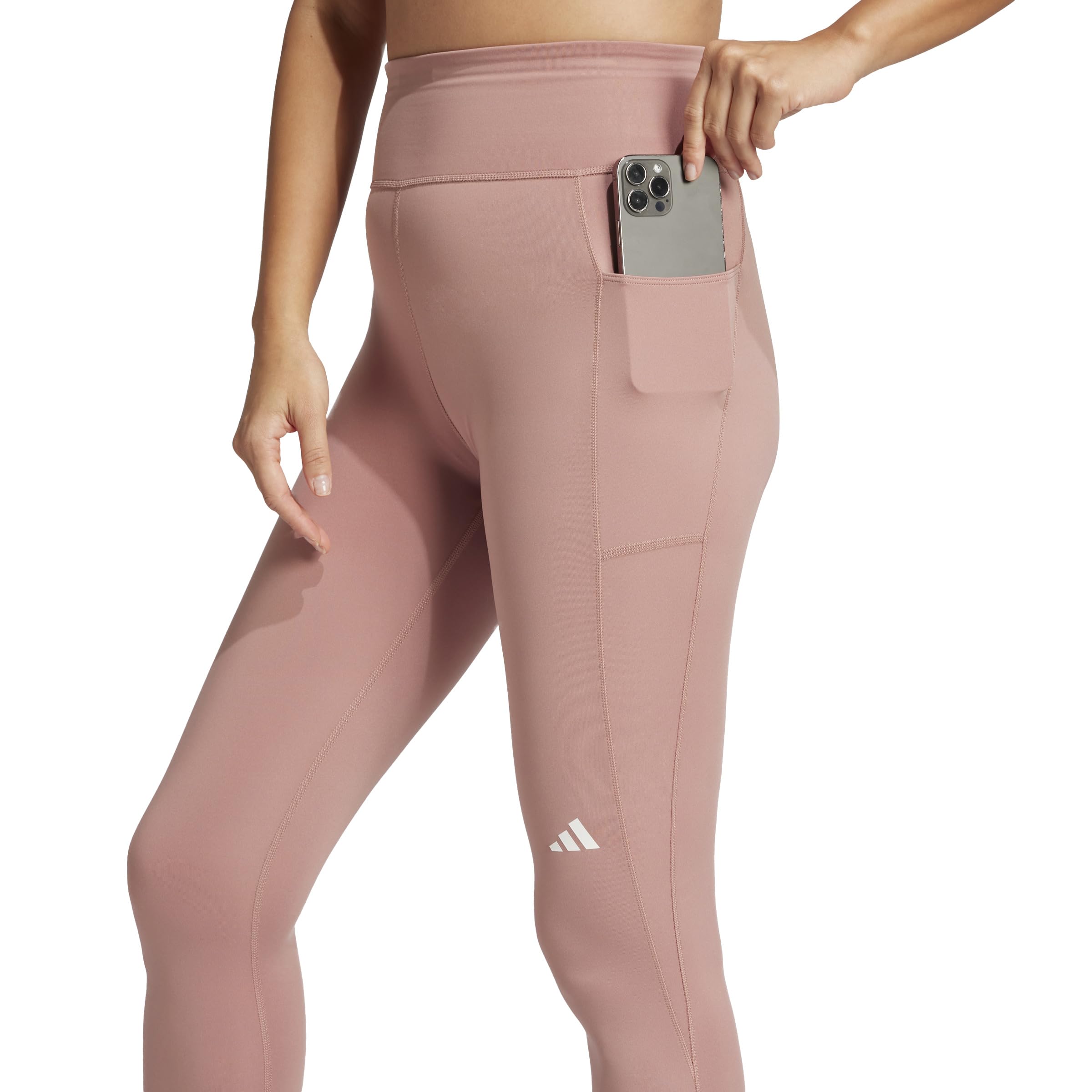 adidas Damen Damen-Training glauben an Diese hohe Taille 3 Streifen 7/8 Tight Training Believe This 7/8 Tights mit 3 Streifen