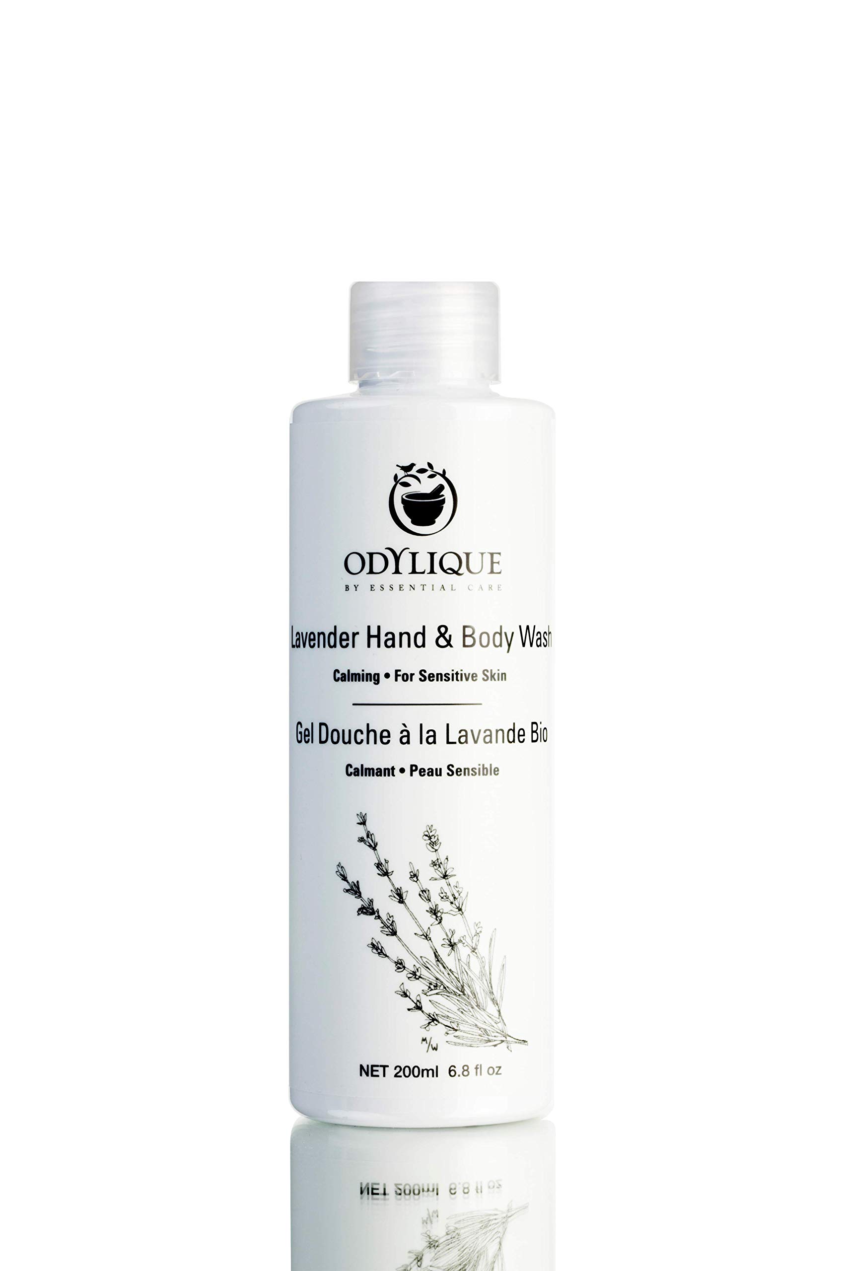 OdyliqueNatural Body Wash – Shower Gel For Sensitive Skin (Lavender)
