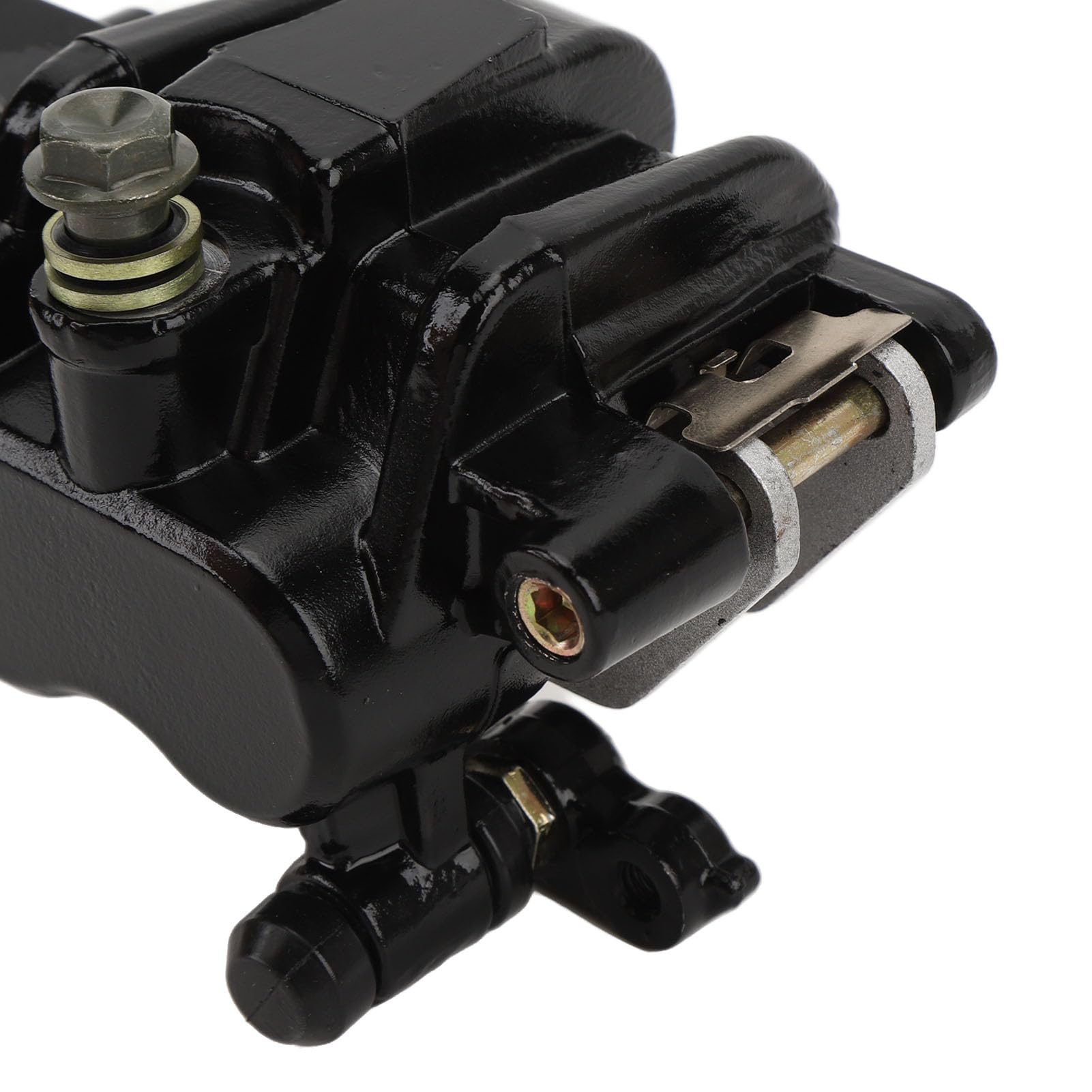 Dilwe Zespół Zacisku Hamulca Przedniego Metalowy Zacisk Hamulca Przedniego z Klockiem Hamulcowym OE 45150 MAH 315 Ulepszone Zatrzymanie Łatwa Instalacja dla Motocyklistów VF750C VT600C VT750C