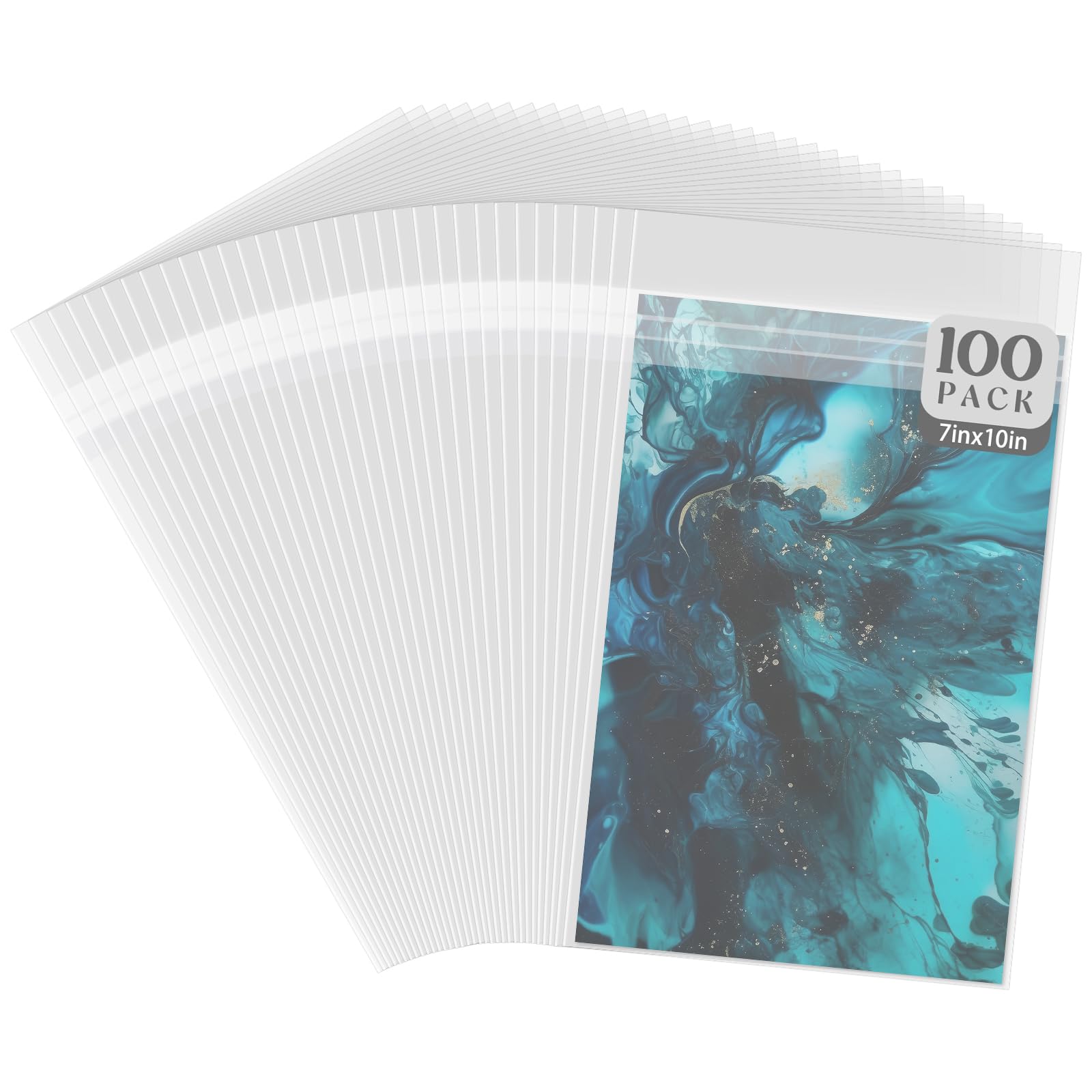 400 Pezzi Di Sacchetti Di Plastica Trasparenti 10x7cm, Sacchetti - Foto 3