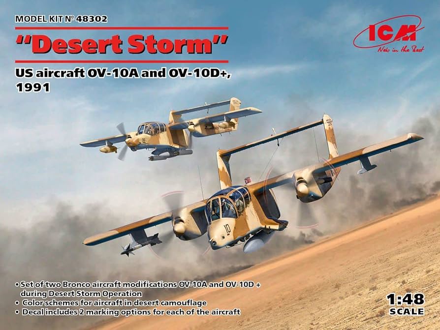 Amazon | ICM 48302 プラスチックモデル飛行機キット 砂漠の嵐
