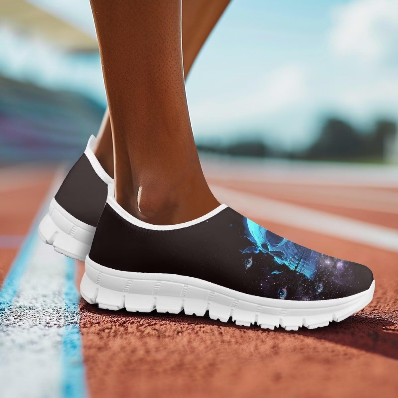 Scarpe da ginnastica casual da donna, con supporto per arco plantare, traspiranti, antiscivolo, comode, scarpe da ginnastica, mocassini, scarpe da corsa