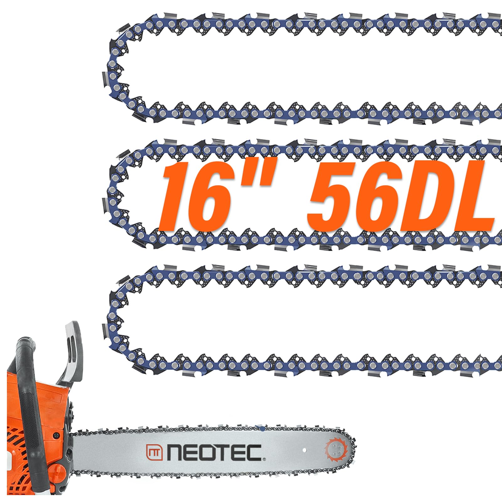 NEO-TEC 16 Inch Chainsaw Chain (3-Pack): Gauge Specification Confusion — A Risky Investment?