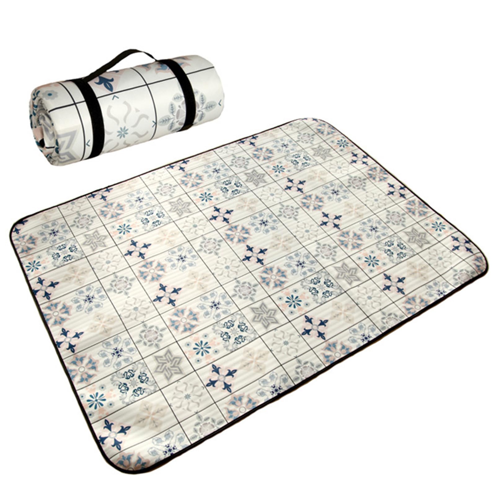 Couverture de pique-nique pliable lavable en machine pour tapis camping