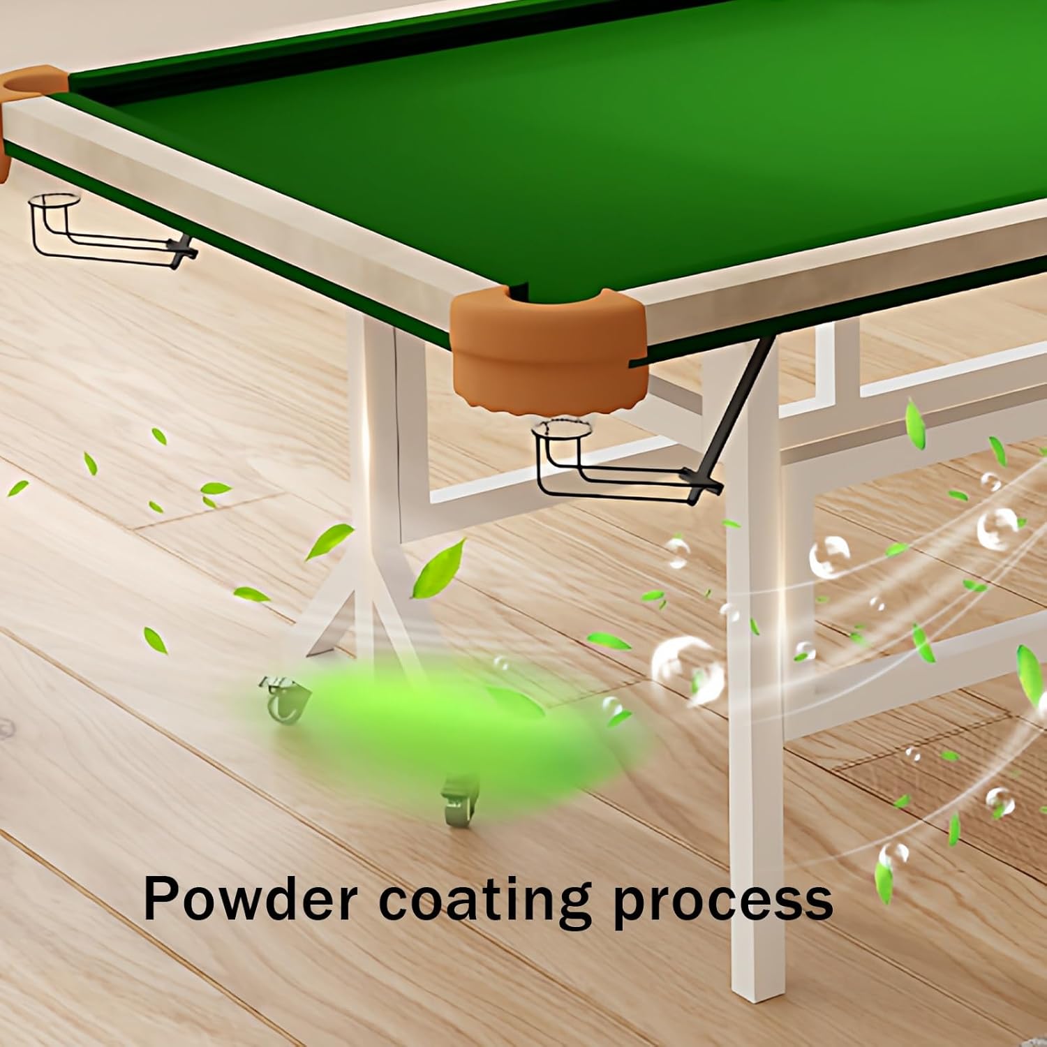 Foldable Vertical Pool Table, Pool Table, for Pro Practice, Family Fun & Kids Adult Games