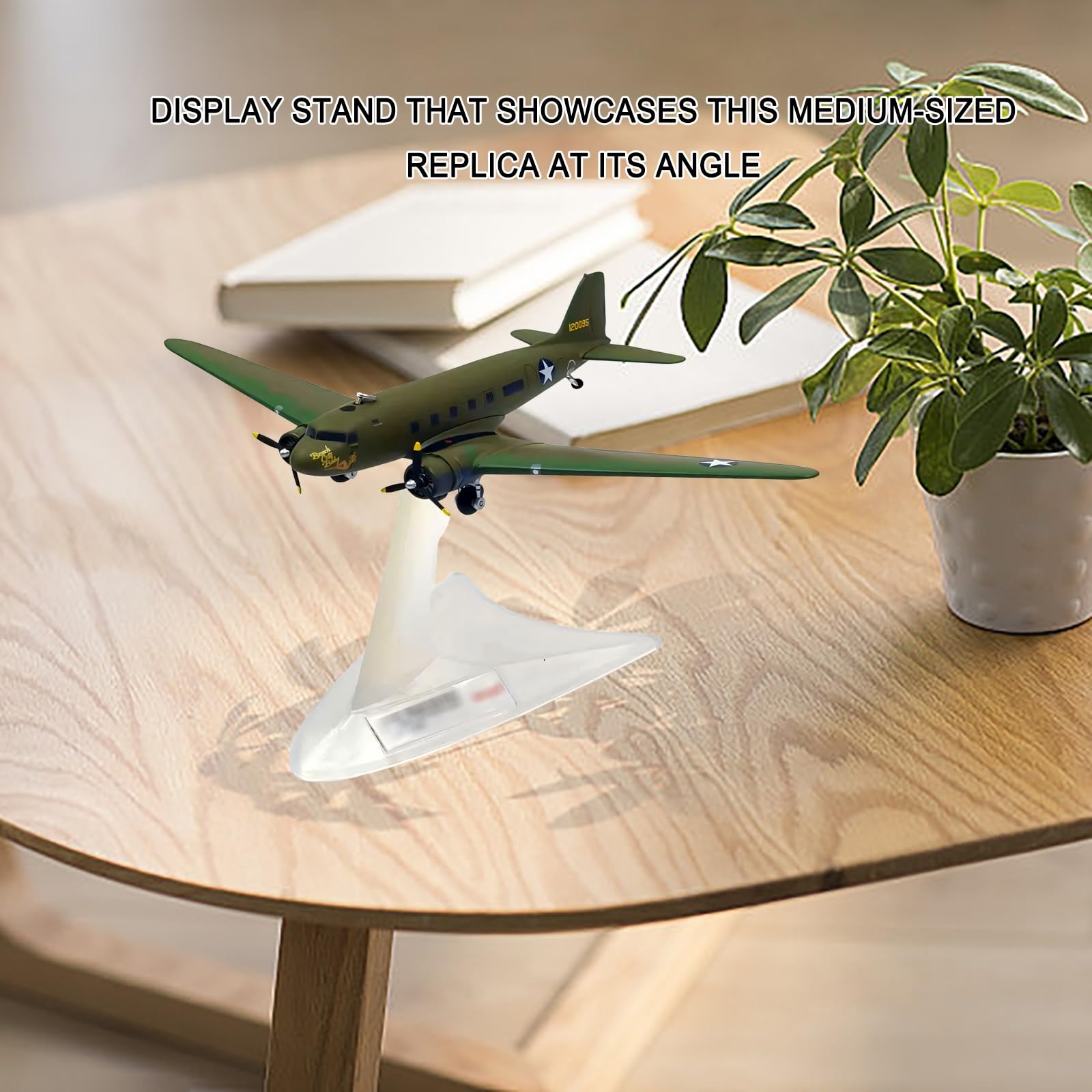 Modello aereo trasporto militare 1:200 C-53 pressofuso ad alta precisione con espositore accurato for collezionisti adulti, perfetto for decorazione domestica, esposizione ufficio, regali