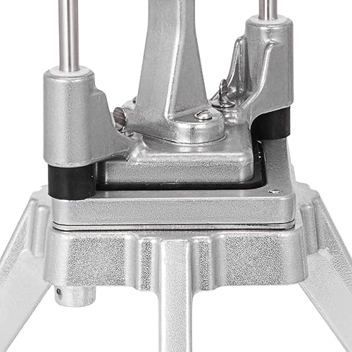 Miniatura 8 de Picador comercial de frutas de verduras con 6 cuñas y cuchilla de 14 y 38 y 12 pulgadas Cortador de alimentos profesional Cortador de papas fritas