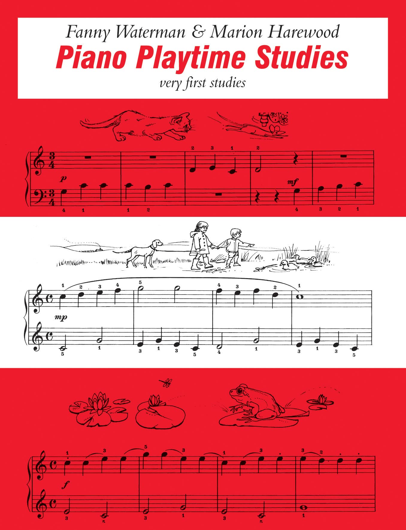Piano Playtime Studies [The Waterman / Harewood Piano Series] (Faber Edition: the Waterman / Harewood Piano Series)