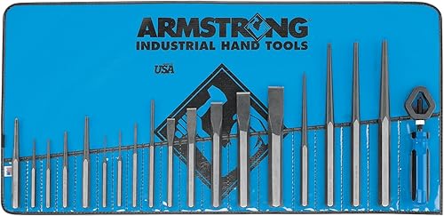 Armstrong 70-567 - Juego de punzones y cinceles 19 piezas