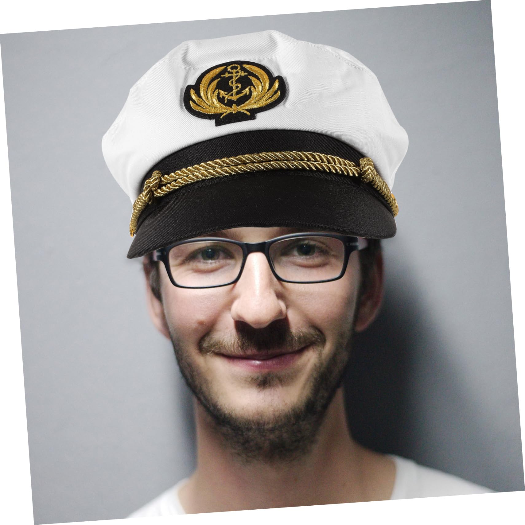 Healeved Sombrero de de Puesta en Escena Sombrero de Cubo de los Hombres Sombrero con hélice Accesorio de Sombrero de Cosplay Sombreros de para navegar Tela