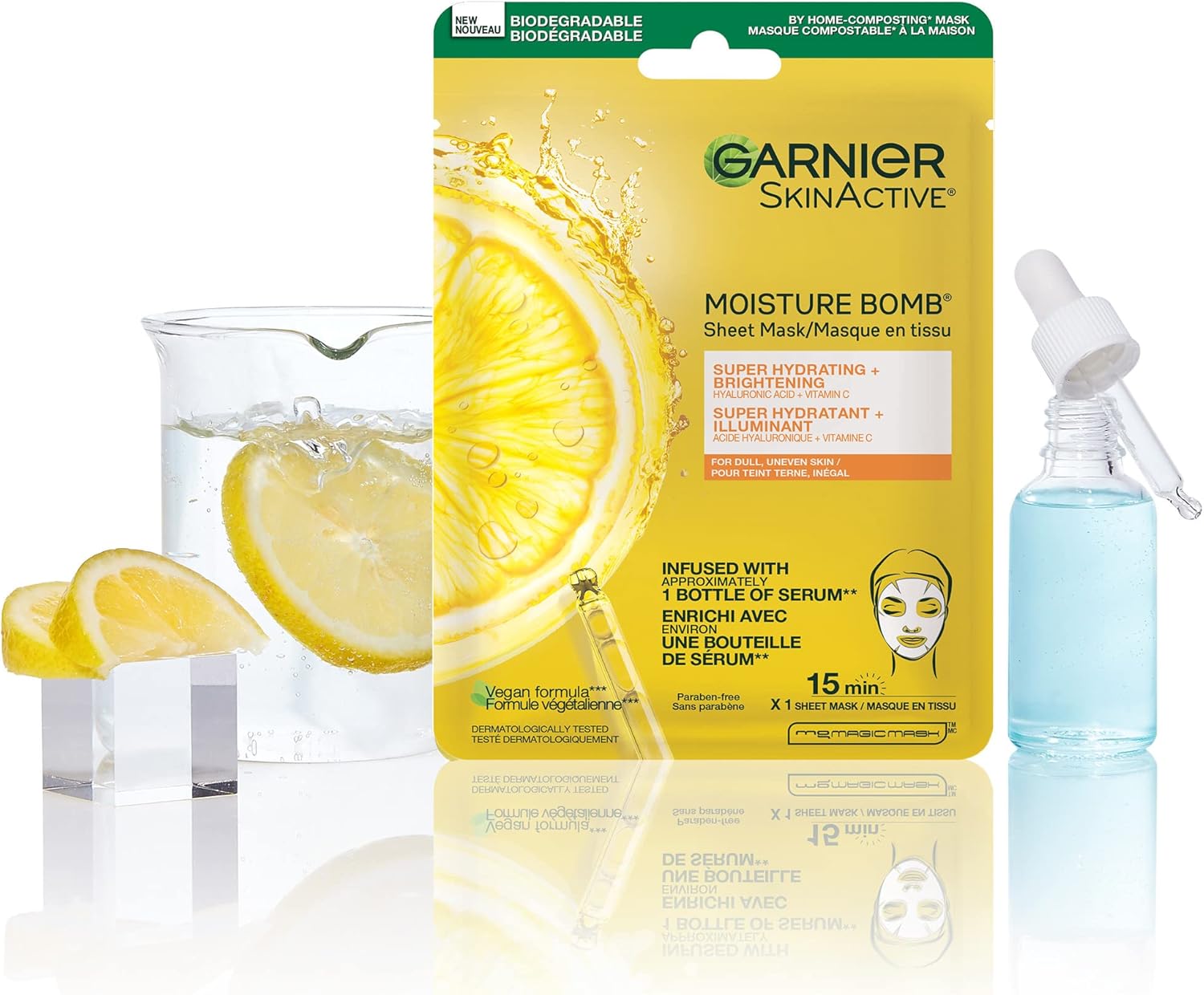 Garnier Brightening & Hydrating Face Mask