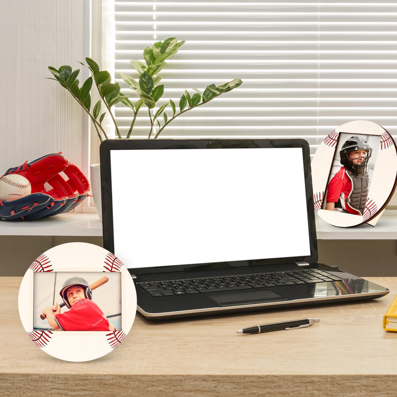 Amazon.co.jp: clothmile 野球写真フレーム 2個 4x6インチ スポーツ