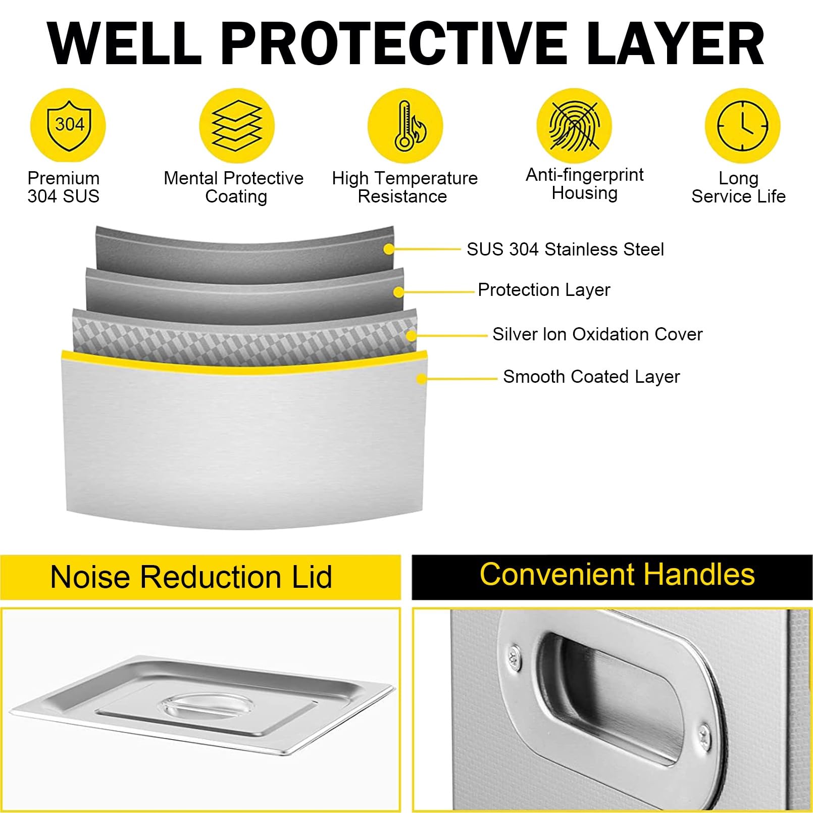 Limpiador ultrasónico de 180 W para Discos de Vinilo, máquina de Limpieza ultrasónica de 6 L, Limpiador sónico con Temporizador de 0 a 30 Minutos, baño ultrasónico para dentaduras postizas y