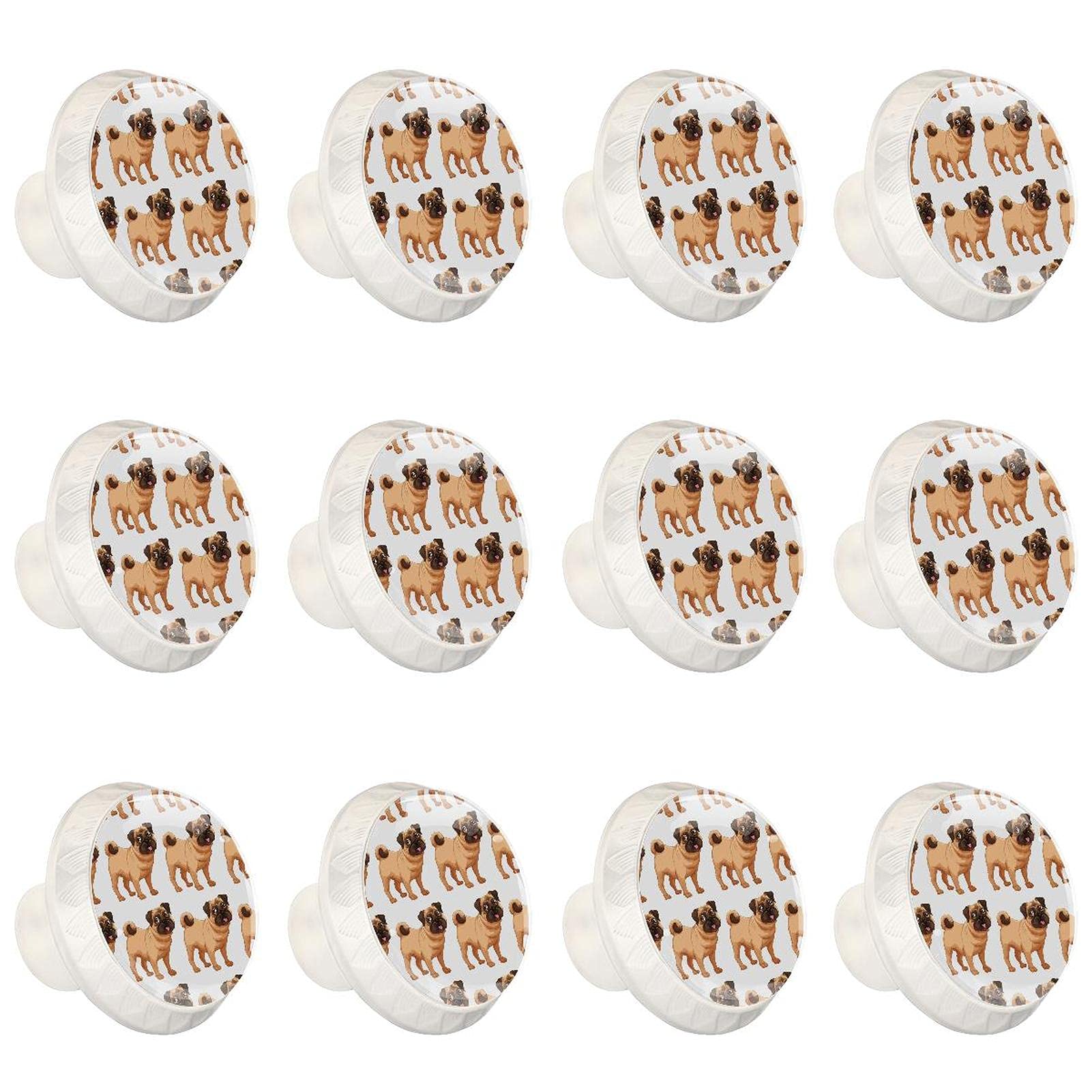 Boutons de tiroir carlin lot de 12 poignées rondes pour créer une ambiance chaleureuse