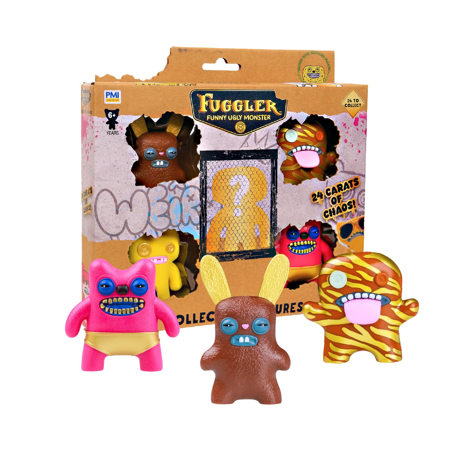 その他 Fuggler GOLD FIGURE Amazon.com: Fuggler Gold Edition Collectible Figures 5 Pack Deluxe