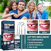 Vista 7 de Kit de reparación de dientes, kit de reparación de llenado de dientes moldeable, kit de reemplazo temporal de dientes, kit de reparación de dientes