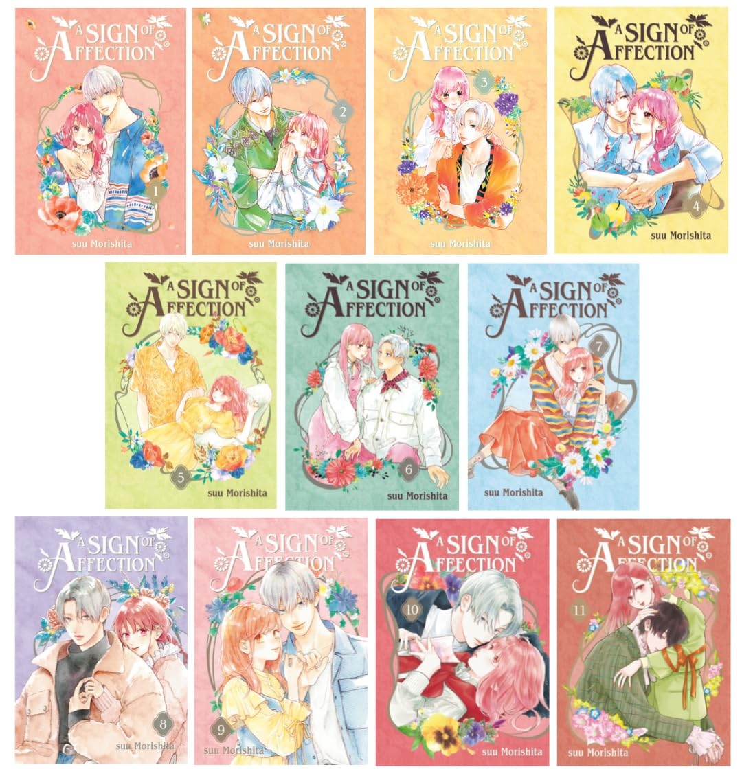 A Sign of Affection Series 11-Book Ultimate Collection Set (Vol.1 to Vol.11) - Heartwarming Deaf Romance Manga