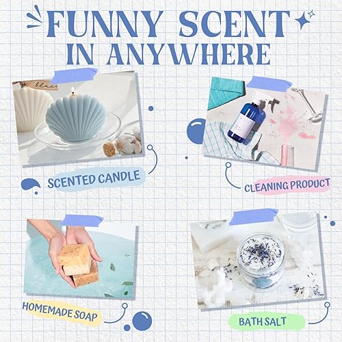 Miniatura 6 de SALUBRITO Clean - Juego de aceites aromáticos de primera calidad para difusor, vela, fabricación de jabón, algodón fresco, hogar limpio, lino