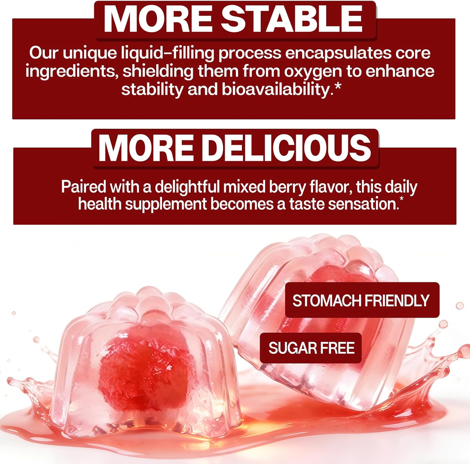 Beet Root Gummies - Nitric Oxide Booster Supplements for Men & Women with Beetroot, L-Citrulline & L-Arginine - Heart, Muscle & Circulation Support - Sugar Free, Vegan, Mixed Berry Flavor, 60 Gummies - Image 5