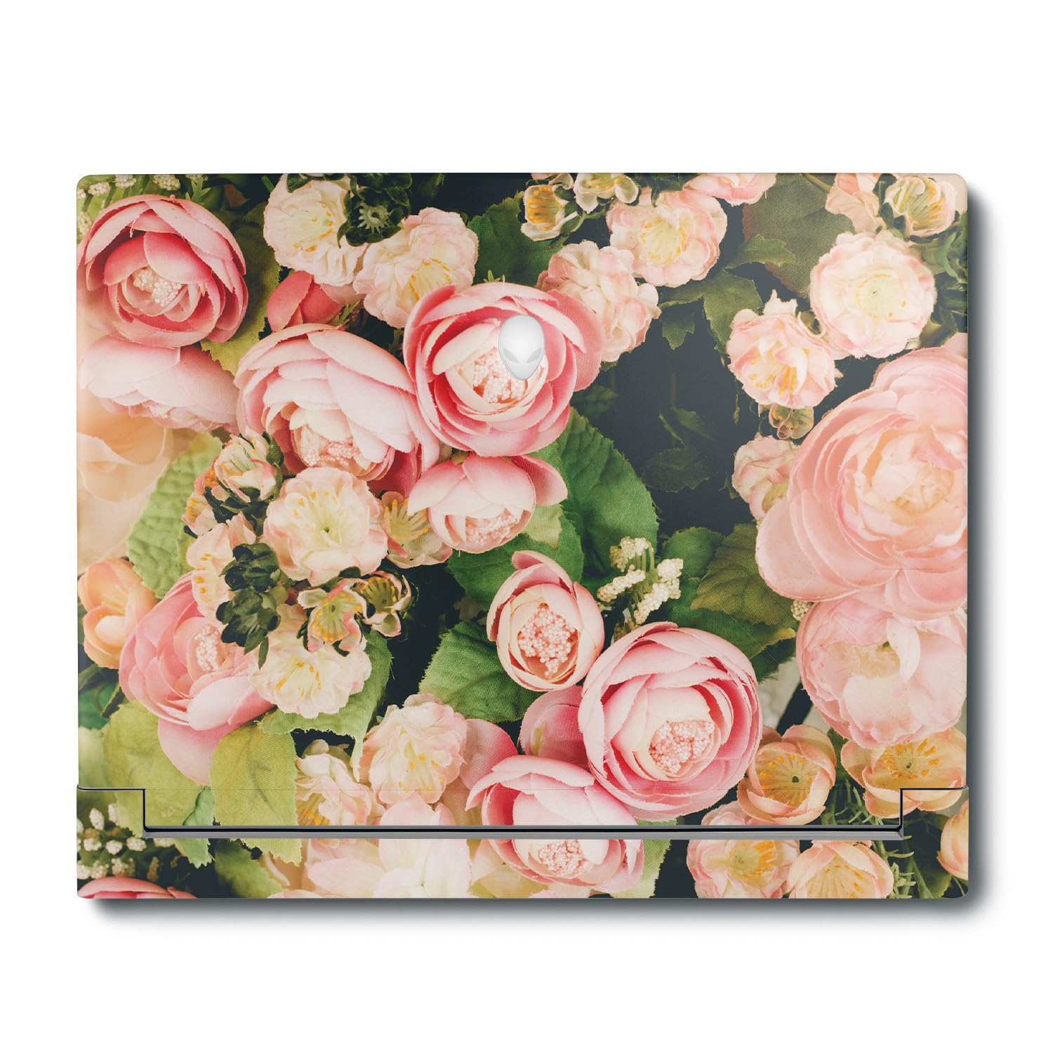 MightySkins Skin Compatible with Alienware X16 R1 (2023) Full Wrap Kit - Faded Roses | Protective, Durable, and Unique Vinyl Decal wrap Cover | Easy to Apply &amp; Change Styles | Made in The USA