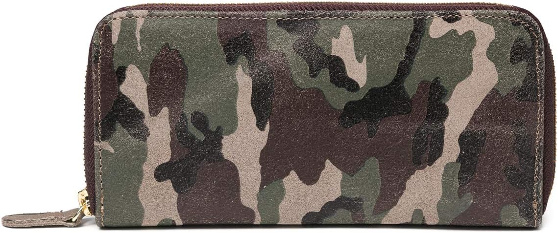 CoFi Zip Wallet - Handmade Genuine Full Grain Leather - Womens - Many Unique Patterns