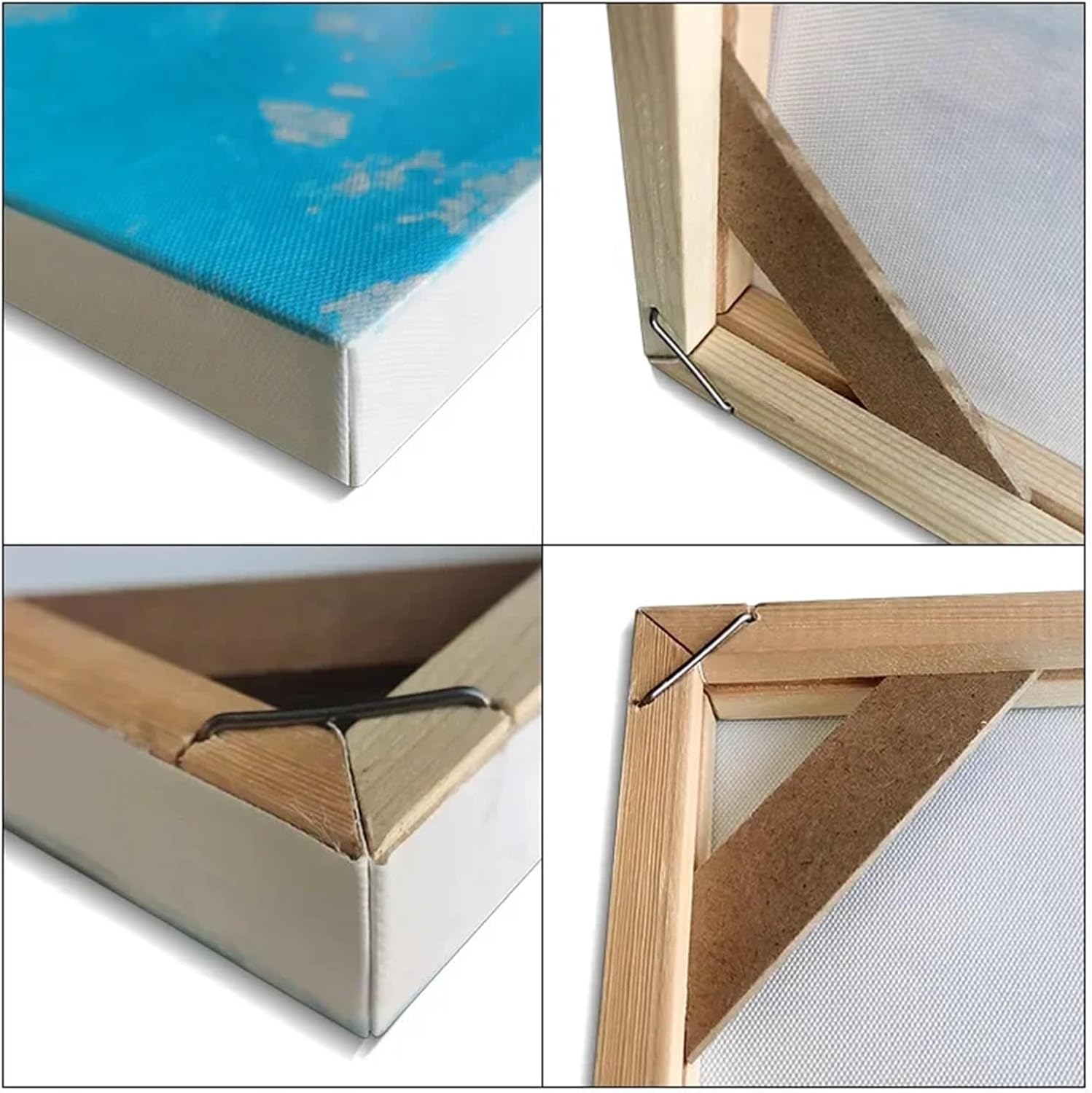 Canvas Frame Kit DIY Solid Wood Frame for Diamond Painting Canvas(Width 56inch,Height 28inch)