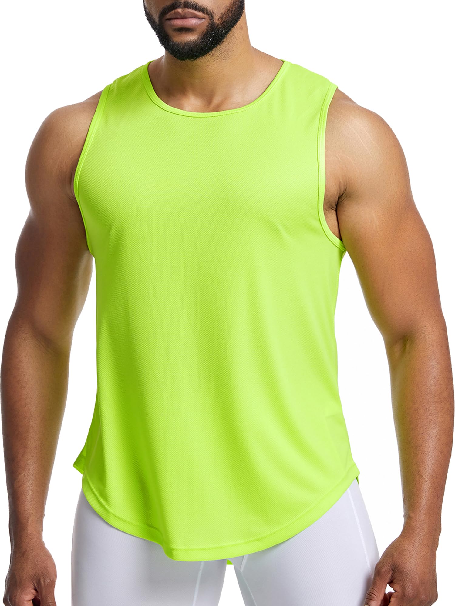 Men's Dry Fit Y-Back Gym Muscle Tank Top