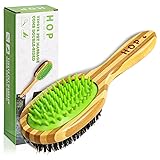 Short Hair Dog Brush for Detangling and Shedding Coats, Silicone Pet Brushing Comb, Massage, Blood Circulation, Gentle on Sensitive Skin, Gift for Dog Lovers
