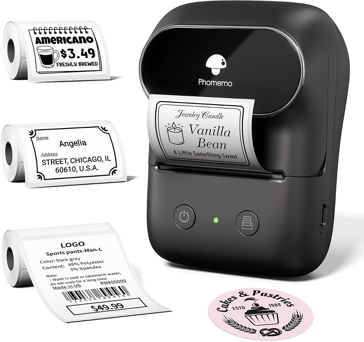 Phomemo Thermal Label Maker Machine