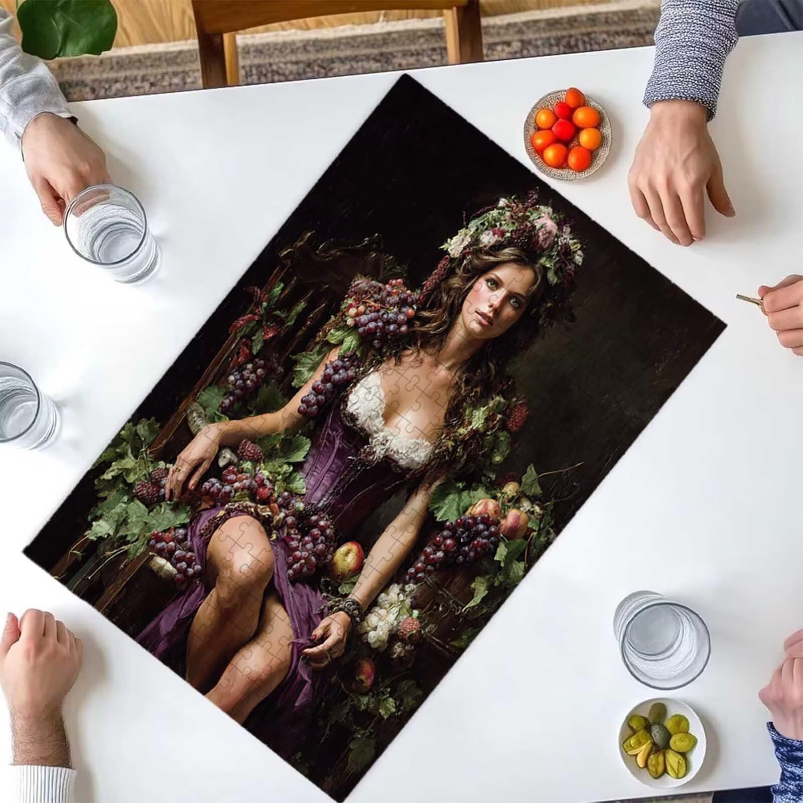 Puzzle dla dorosłych 1500 sztuk | Zabawa rodzinna i zajęcia grupowe dla nastolatków i prezent urodzinowy dla dzieci w wieku 14 lat | Dekoracja domu i pomysł na prezent Relax87x57cm PjY8599 4-6