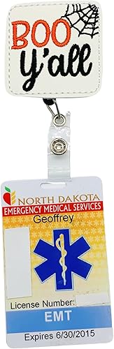 Miniatura 4 de Boo Yall Glow in The Dark Retractable Badge Reel