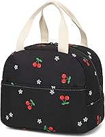 Vista 9 de Bolsa de almuerzo Panda para niñas y mujeres, bonita lonchera aislada a prueba de fugas, reutilizable, bolsa de almuerzo para adolescentes, niños