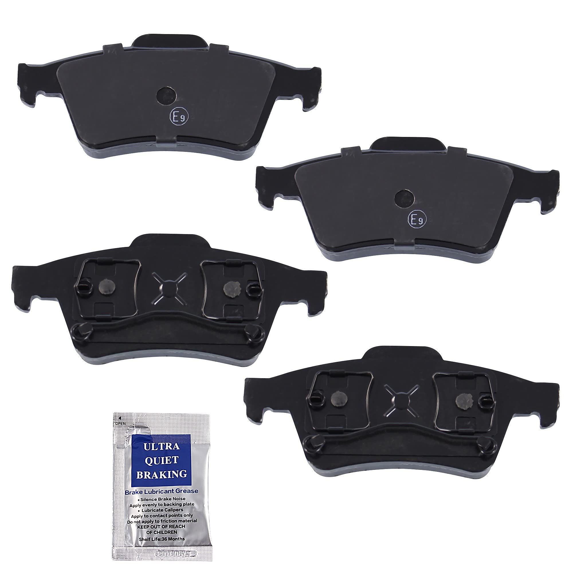 ATEC Germany Kit de freinage essieu arrière y compris disques de frein Ø | Compatible avec: RENAULT ESPACE IV, VEL SATIS