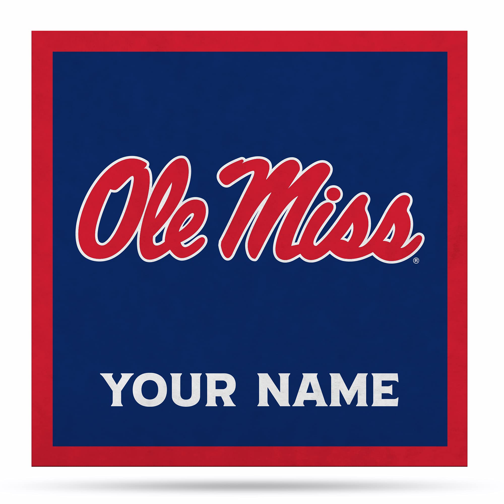 Rico Industries NCAA Mississippi Rebels - Ole Miss Personalized 35