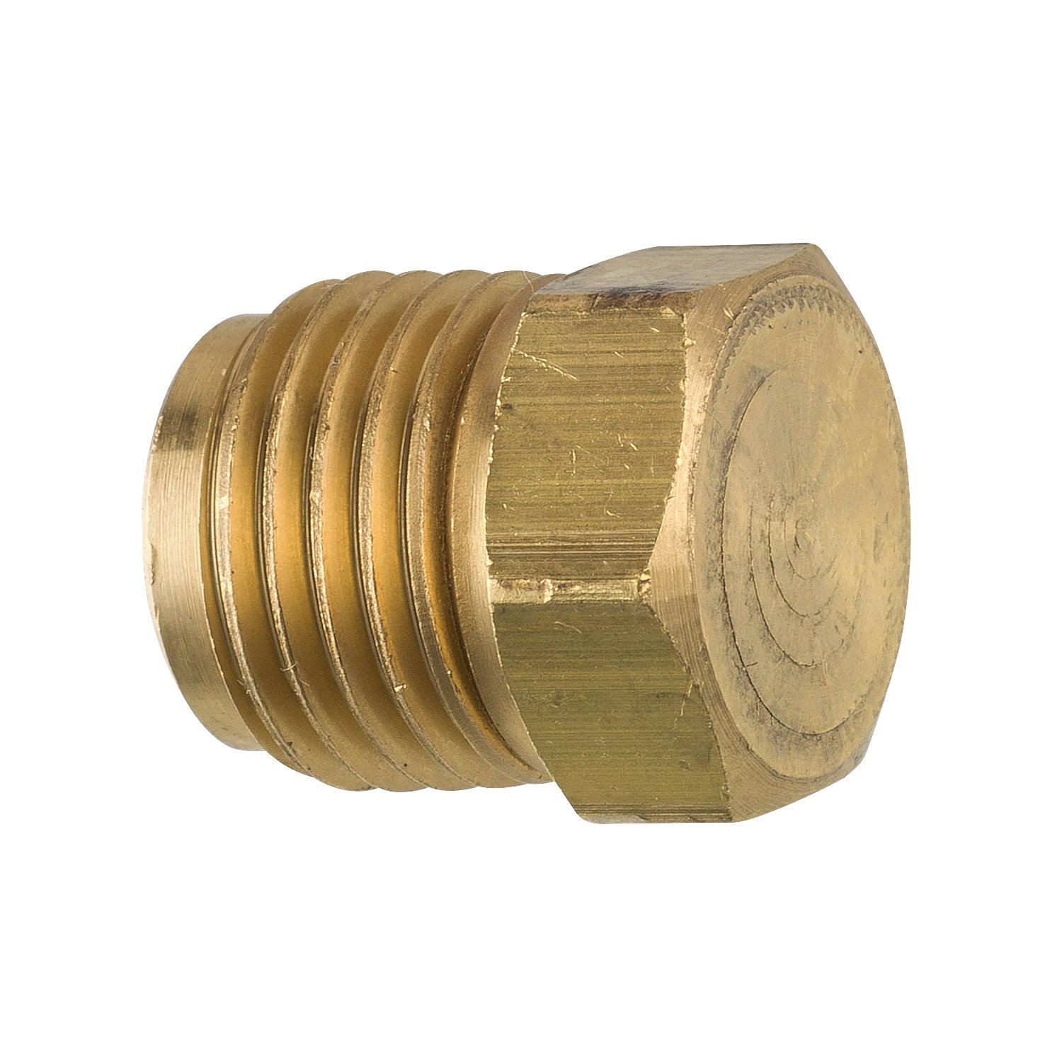 Tapón de latón AGS 5/16 ideal para reparar líneas de freno invertidas 1/2-20