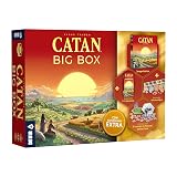 Devir – Catan Big Box, gra planszowa, edycja 2025 (w tym gra podstawowa, rozszerzenie dla 5-6 graczy, 2 minimu) (BGCATPLUSP3)