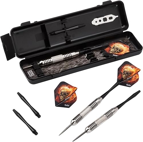 Miniatura 9 de Fat Cat Blazer - Dardos de punta de acero con estuche de almacenamiento/viaje, 0.81 oz