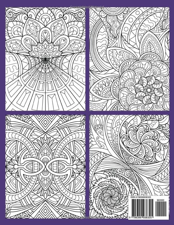 Miniatura 2 de 101 Amazing Patterns - Anxiety Relief Coloring Book for Adults An Adult Coloring Book with Mindful Mandala Patterns for Stress Relief and Relaxation